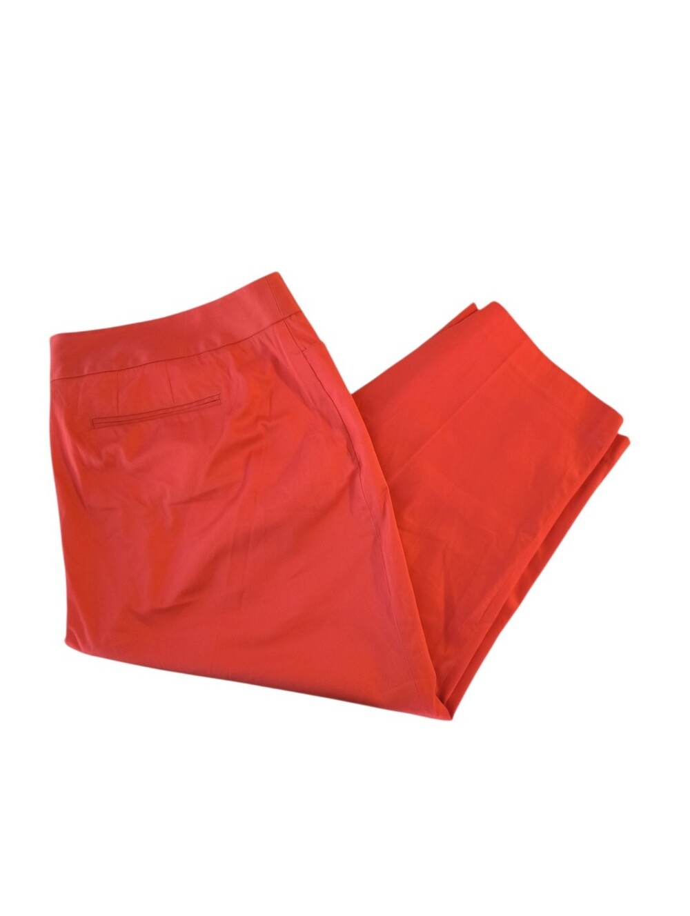 NWT Lane Bryant Plus Size Bright Red Classic Fit Capris Size 24